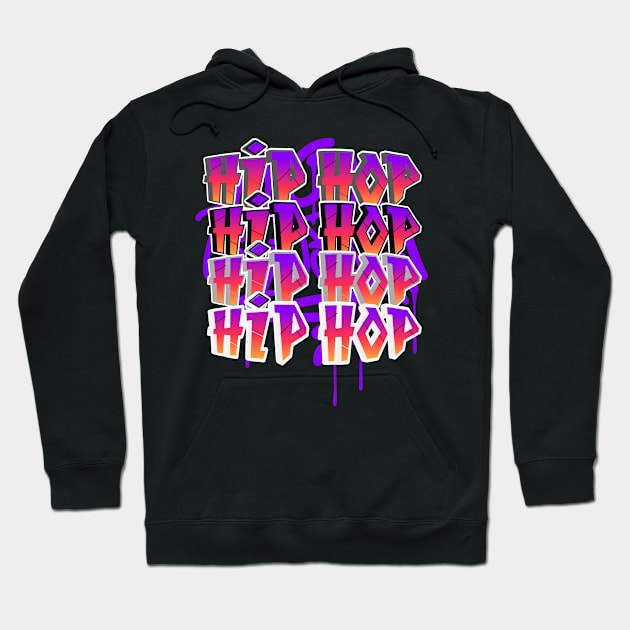 Hip Hop Hoodie by Southern Borealis